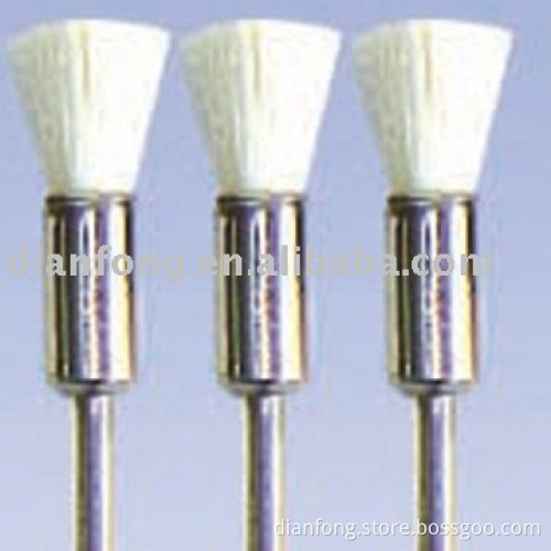 white polishing brush